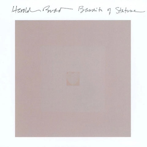 Harold Budd - Bandits of Stature LP