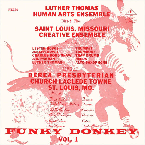 Luther Thomas Human Arts Ensemble - Funky Donkey Vol. 1 (1973) LP