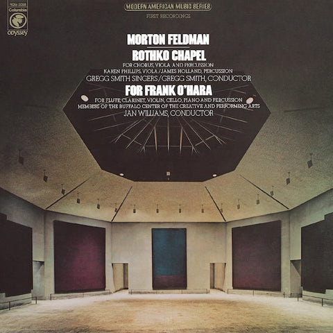 Morton Feldman - Rothko Chapel/For Frank O'Hara LP