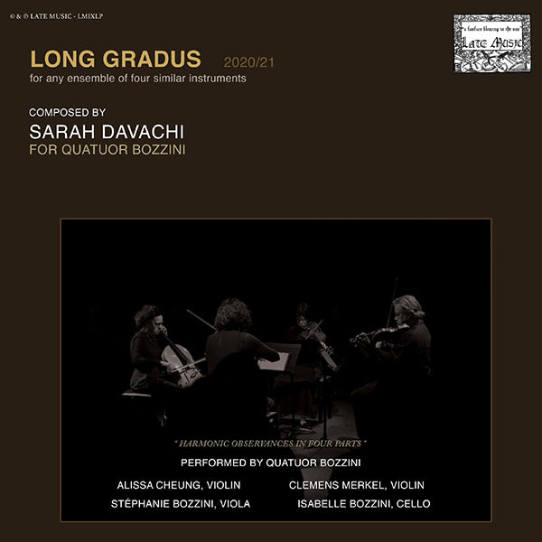 Sarah Davachi - Long Gradus 2xLP