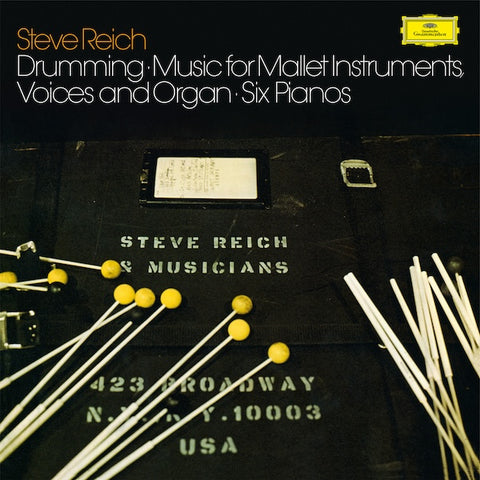 Steve Reich - Drumming / Music For Mallet Instruments, Voices And Organ / Six Pianos 3xLP