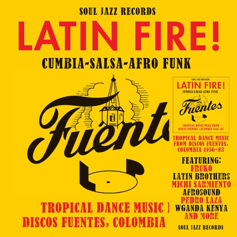 Various - Latin Fire! Cumbia-Salsa-Afro-Funk: Tropical Dance Music from Discos Fuentes, Colombia 1956-83 2xLP