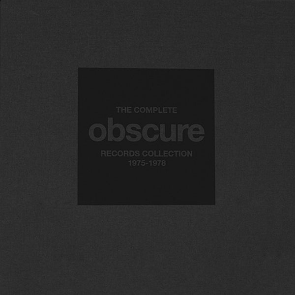 Various - The Complete Obscure Records Collection 1975-1978 10xLP