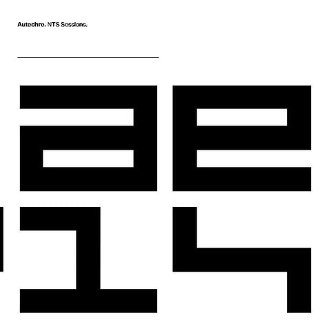 Autechre - NTS Sessions 12xLP