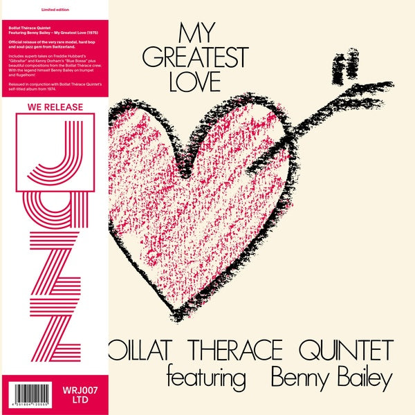 Boillat Therace Quintet with Benny Bailey - My Greatest Love LP