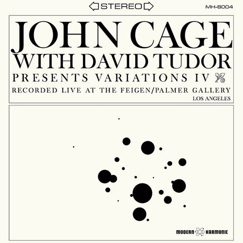 John Cage & David Tudor - Variations IV LP