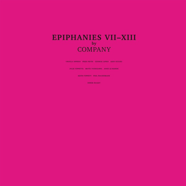 Company - Epiphanies VII-XIII 3xLP