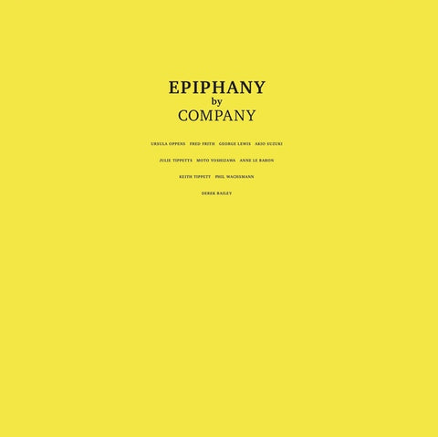 Company - Epiphany 2xLP