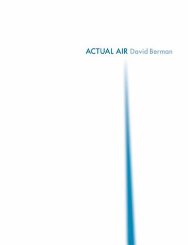 David Berman - Actual Air Book