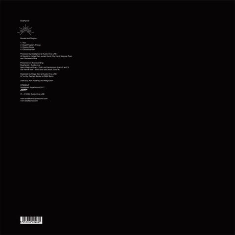 Deathprod - Morals And Dogma 2xLP