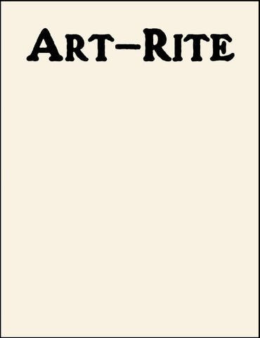 Edit DeAk & Walter Robinson - Art-Rite Book