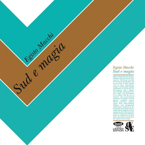 Egisto Macchi - Sud E Magia LP