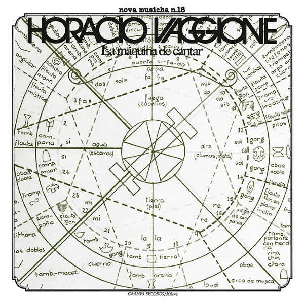 Horacio Vaggione - La Maquina De Cantar LP