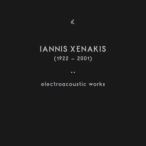 Iannis Xenakis - Electroacoustic Works 5xLP