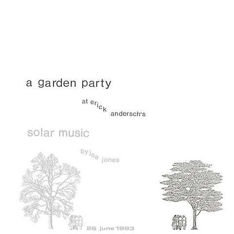 Joe Jones - A Garden Party LP+Book
