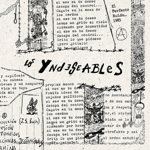 Los Yndeseables - El Perfecto Ruido LP+7"