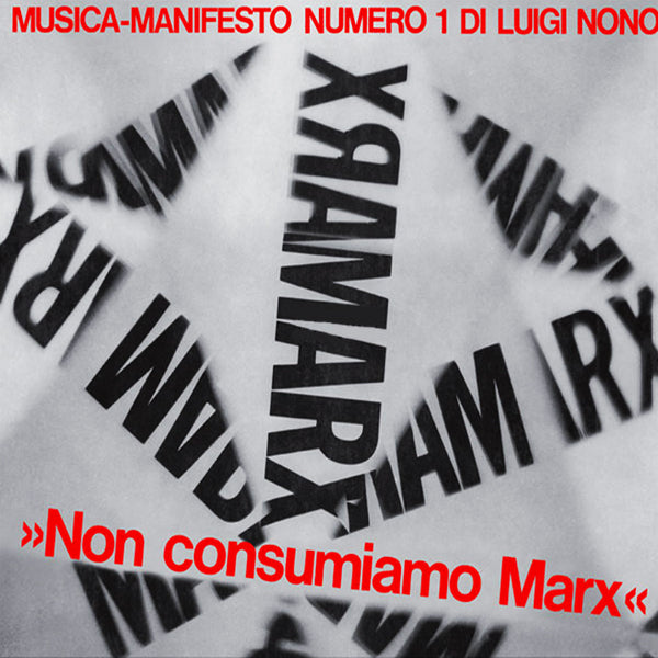 Luigi Nono - Musica Manifesto N. 1 LP