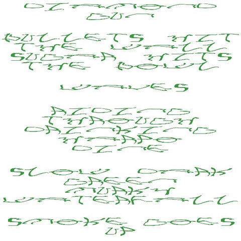 Mica Levi & Eliza Mccarthy - Slow Dark Green Murky Waterfall LP