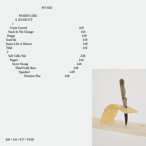No Age - Snares Like a Haircut LP
