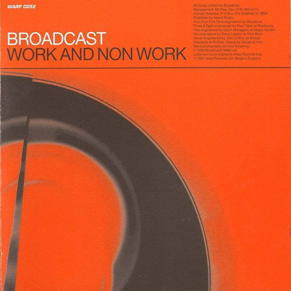 Broadcast - Work And Non Work LP