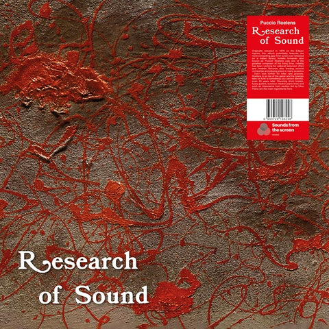 Puccio Roelens - Research Of Sound LP