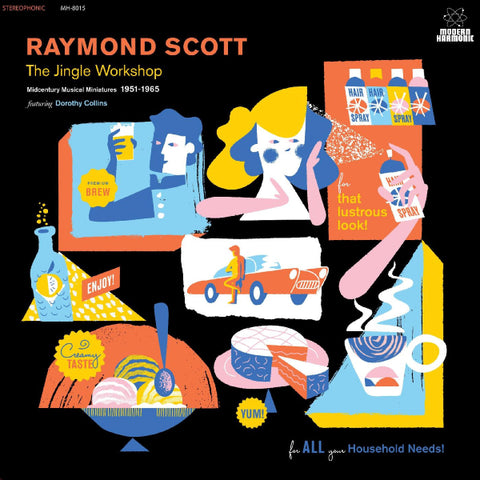 Raymond Scott - The Jingle Workshop: Midcentury Musical Miniatures 1951-1965 2xLP