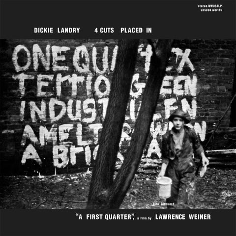 Dickie Landry - 4 Cuts Placed In "A First Quarter" LP