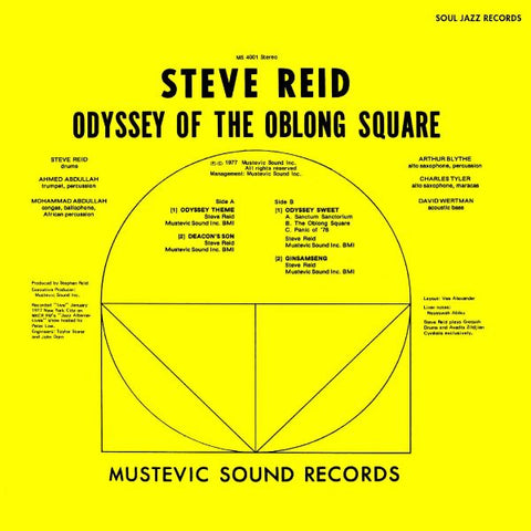 Steve Reid - Odyssey Of The Oblong Square LP