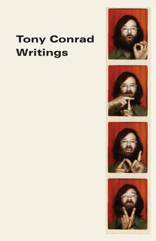 Tony Conrad - Writings Book