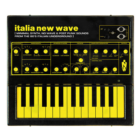 Various - Italia New Wave: Minimal Synth, No Wave, & Post Punk Sounds From The '80s Italian Underground LP