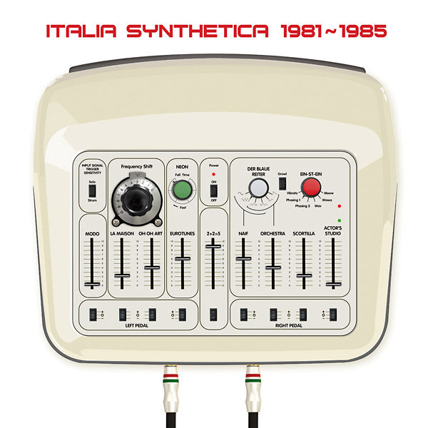 Various - Italia Synthetica 1981-1985 LP+CD