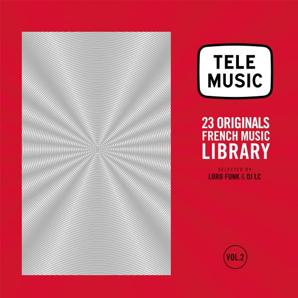 Various - Tele Music: 23 Classics French Music Library, Vol. 2 2xLP