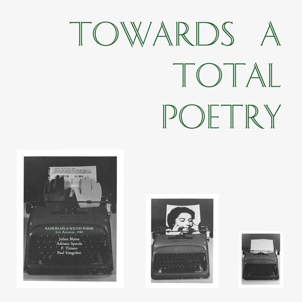 Various - Towards A Total Poetry LP